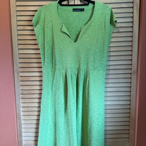 Olive Green Dolman Sleeve Midi Sundress